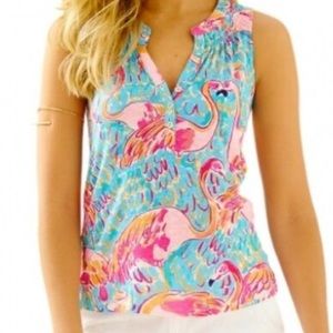 Lilly Pulitzer Essie Top Peel and Eat XS EUC